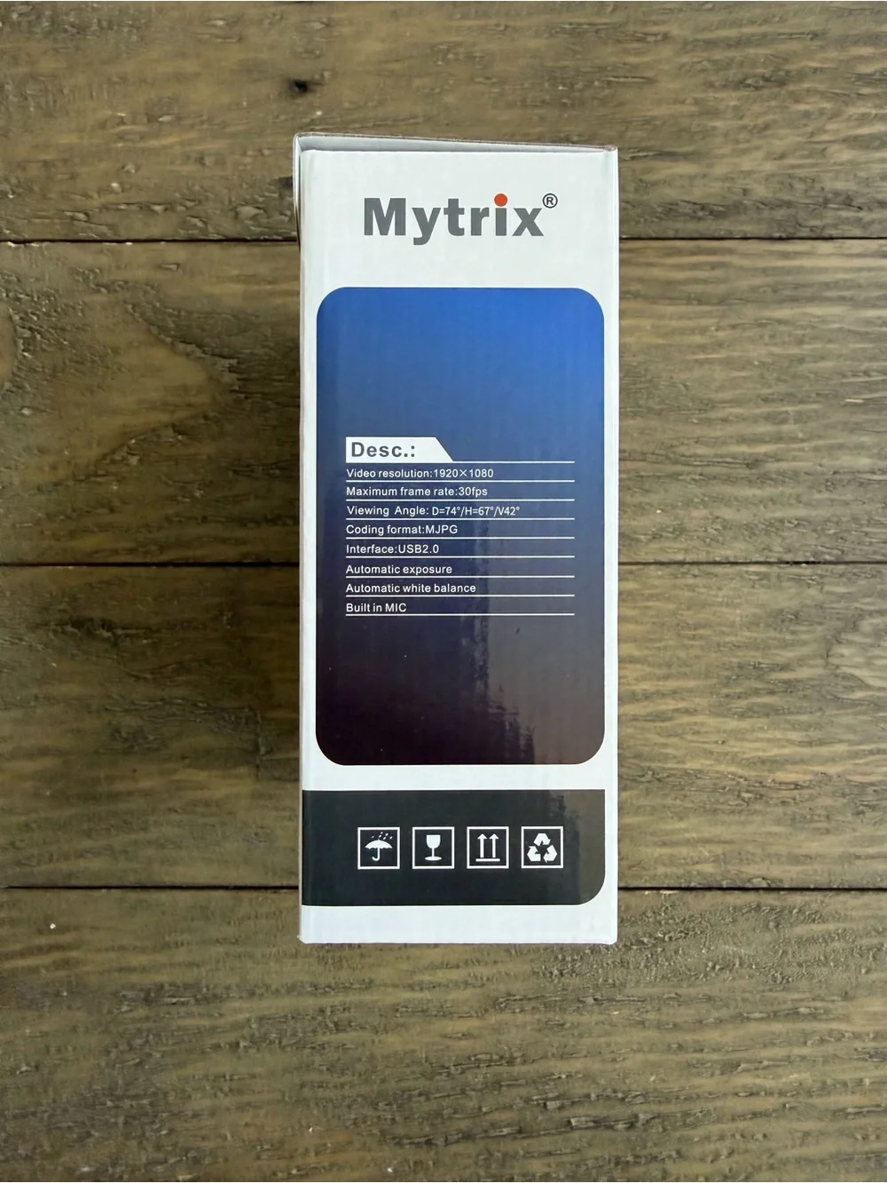 Mytrix FlexEye A Webcam Box - White & Blue